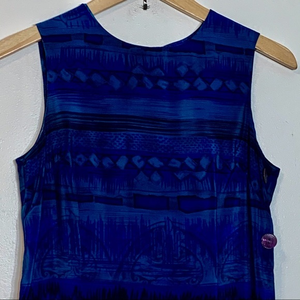 EUC Vintage 1990s sheath style sleeveless R&K Originals dress